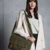 Geanta din bumbac Heritage Waxed Canvas Messenger 08030 3 Geanta din bumbac Heritage Waxed Canvas Messenger 08030 3