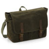 Geanta din bumbac Heritage Waxed Canvas Messenger 08030 4