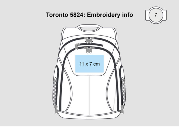 Rucsac din alte tesaturi Toronto Laptop Backpack 64038 2