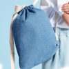 Rucsac din bumbac Denim Gymsac 91029 0