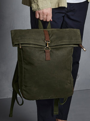 Rucsac din bumbac Heritage Waxed Canvas Backpack 08130 0