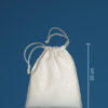 Saculet din bumbac Bag with Drawstring Medium 62757 2