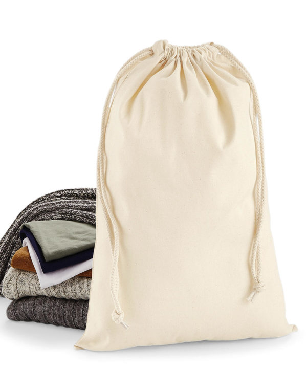 Saculet din bumbac Premium Cotton Stuff Bag 64828 3